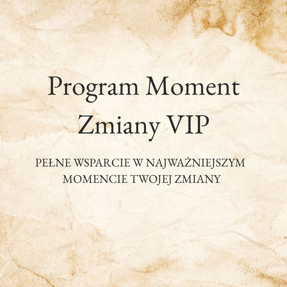 Program Moment Zmiany VIP