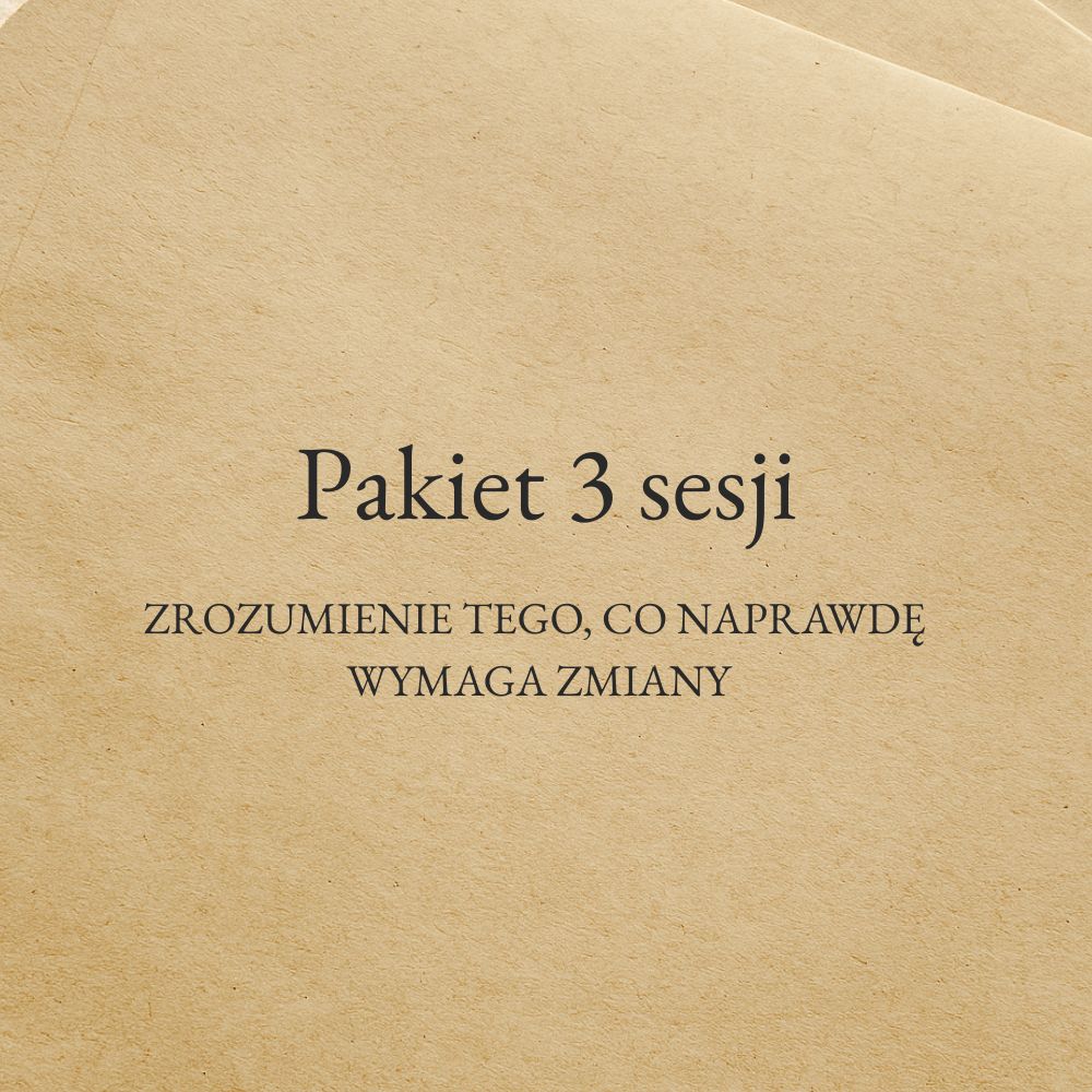 Pakiet 3 sesji