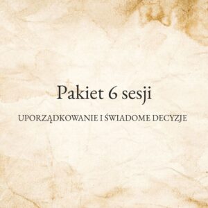 Pakiet 6 sesji